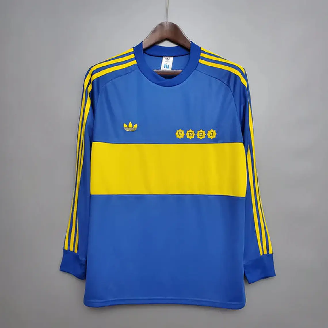 Camisa Manga Longa Boca Juniors 1981 Adidas - Azul 1