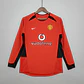 Camisa Manga Longa Manchester United 02/04 Nike - Vermelho - Thumbnail 1