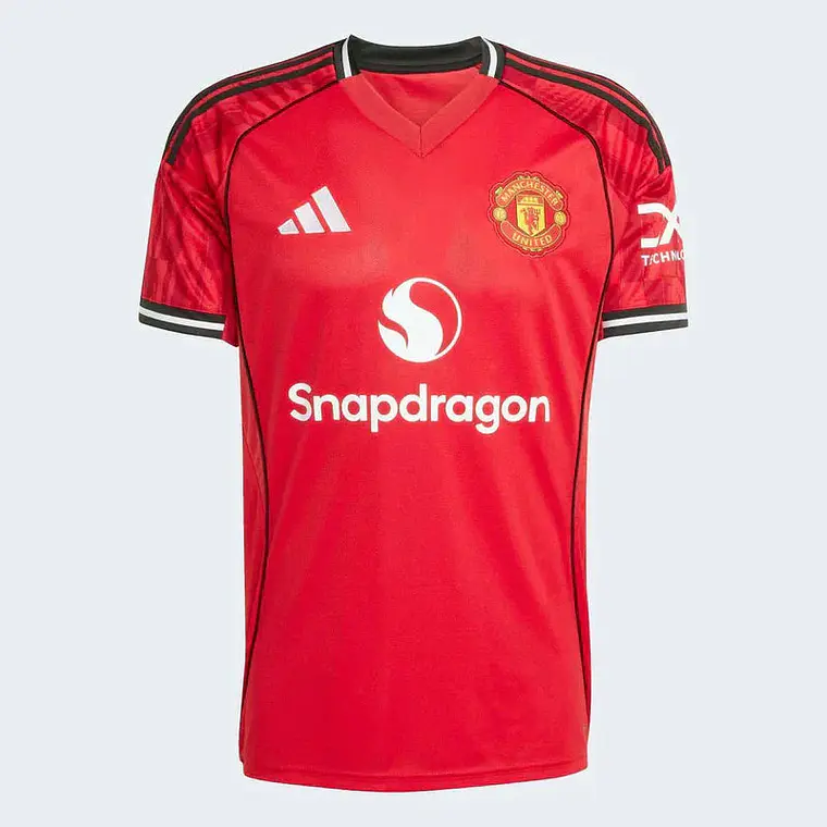 Camisa Manchester United Home 25/26 s/n Torcedor Adidas Masculina - Vermelho 1