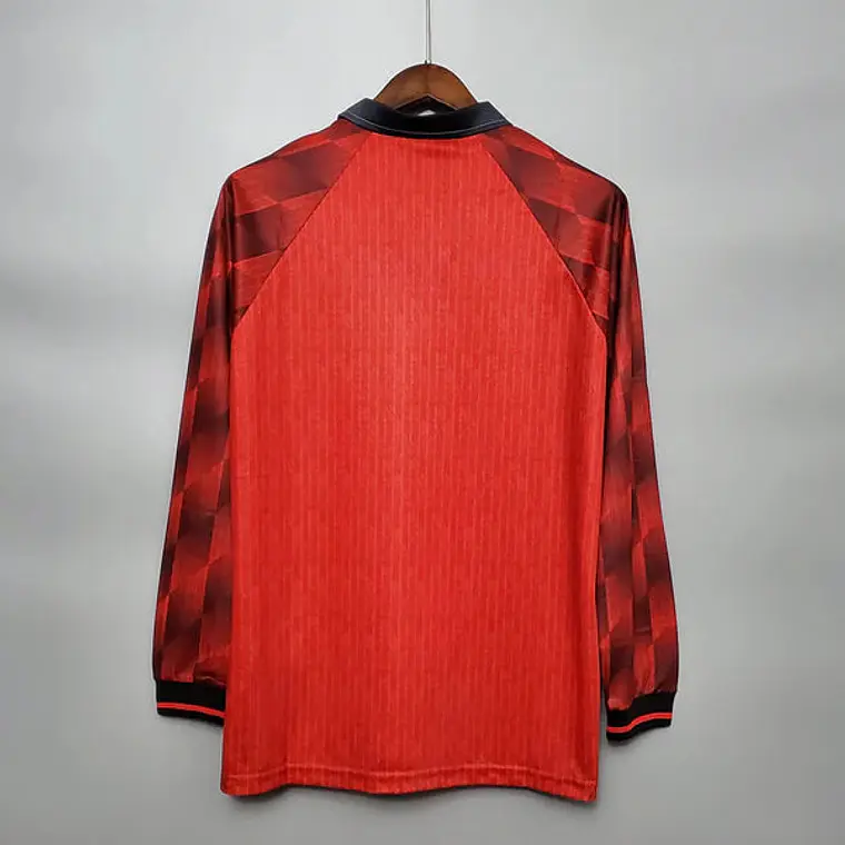 Camisa Manga Longa Manchester United 1996 Umbro - Vermelho 2
