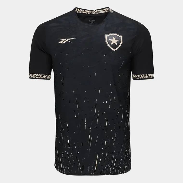 Camisa Botafogo II 24/25 Torcedor Reebok Masculina - Preto 1