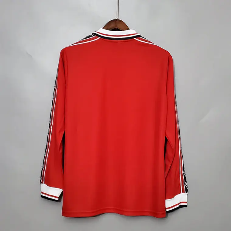 Camisa Manga Longa Manchester United 1998/99 Umbro - Vermelho 2