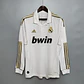 Camisa Manga Longa Real Madrid 11/12 Adidas - Branco - Thumbnail 1