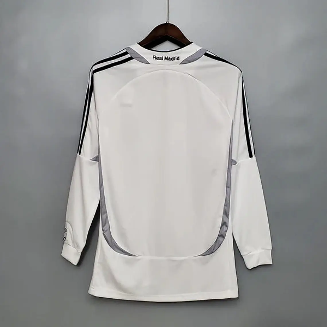 Camisa Manga Longa Real Madrid 06/07 Adidas - Branco 2