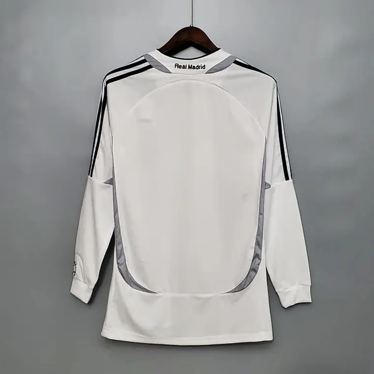 Camisa Manga Longa Real Madrid 06/07 Adidas - Branco 2