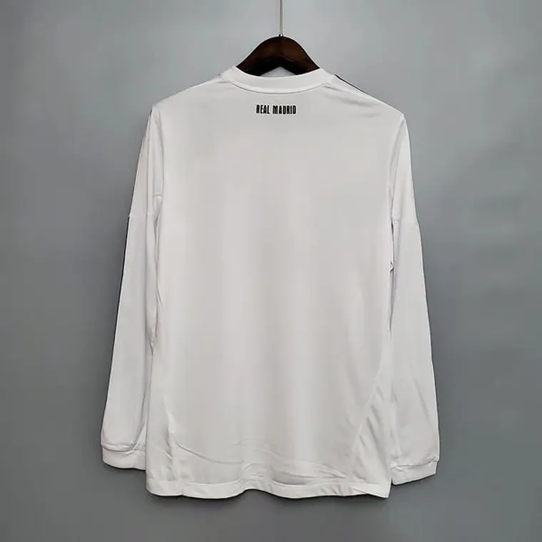 Camisa Manga Longa Real Madrid 10/11 Adidas - Branco 2
