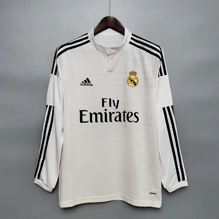 Camisa Manga Longa Real Madrid 14/15 Adidas - Branco 1