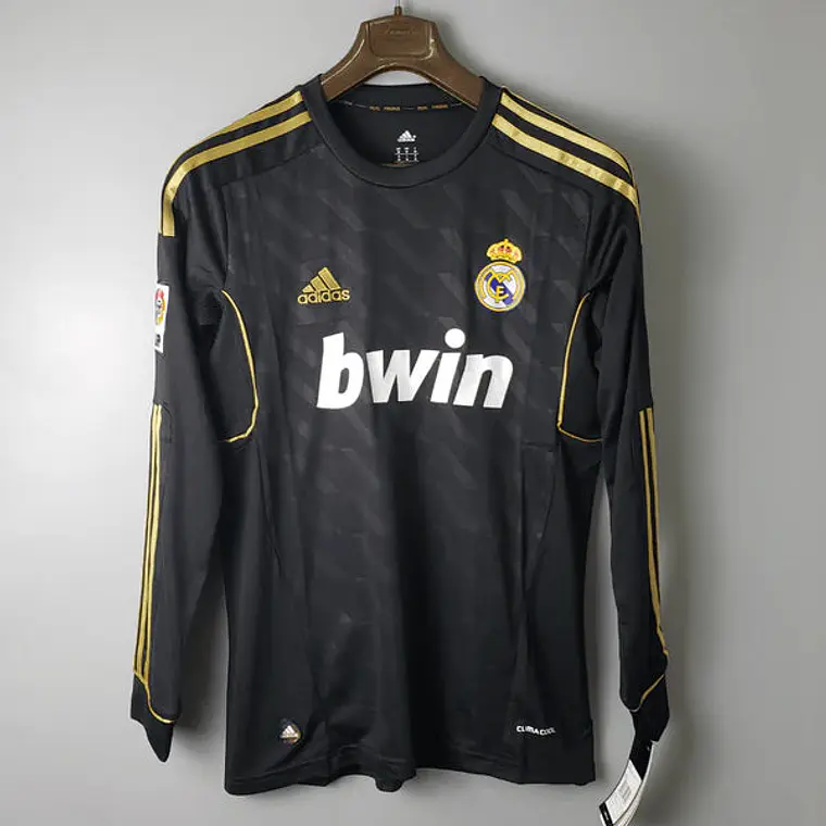 Camisa Manga Longa Real Madrid 2012 Adidas - Preto 1