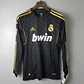Camisa Manga Longa Real Madrid 2012 Adidas - Preto - Thumbnail 1
