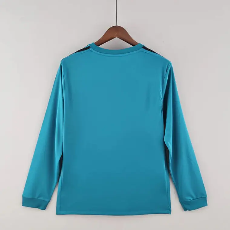 Camisa Manga Longa Real Madrid 17/18 Adidas - Azul 2