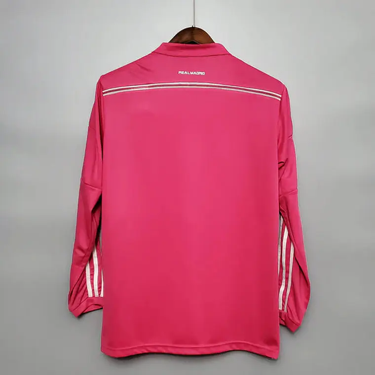 Camisa Manga Longa Real Madrid II 14/15 Adidas - Rosa 2