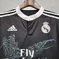 Camisa Manga Longa Real Madrid Third 14/15 Adidas - Preto - Thumbnail 3