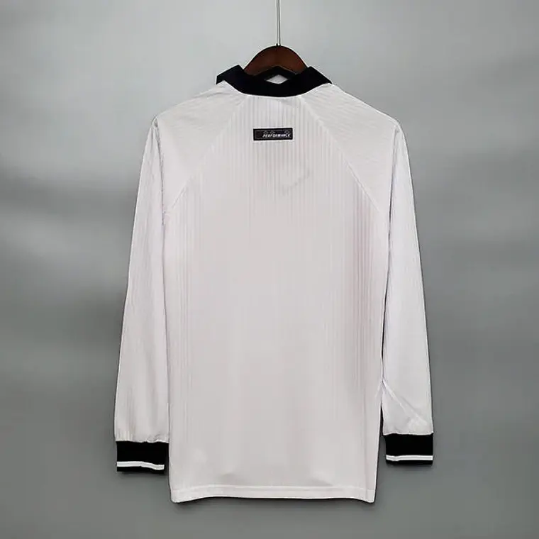 Camisa Manga Longa Seleção Inglaterra 1998 Umbro - Branco 2