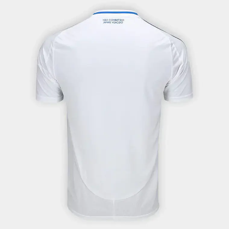 Camisa Cruzeiro II 25/26 s/n Torcedor Adidas Masculina - Branco+Azul 2