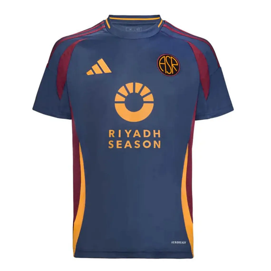 Camisa da Roma  III 24/25 Azul e Amarela 1