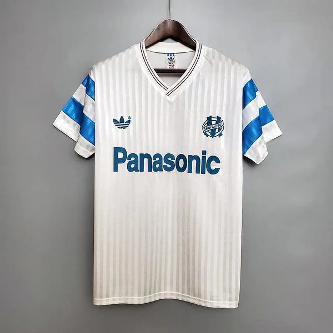 Camisa Marseille Retrô 1990 Branca - Adidas 1