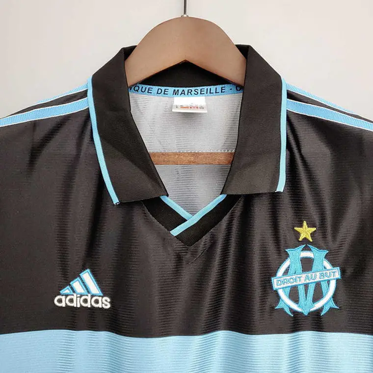 Camisa Marseille Retrô 1999/2000 Preta - Adidas 3