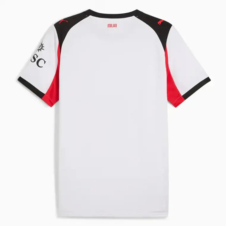 Camisa Milan Away 25/26 s/n Torcedor Puma Masculina - Branco 2