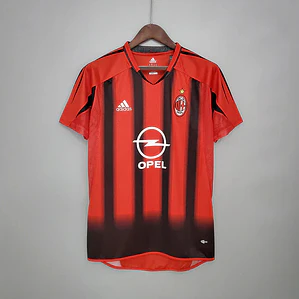 Camisa Milan Retrô 2004/05 Home Adidas
