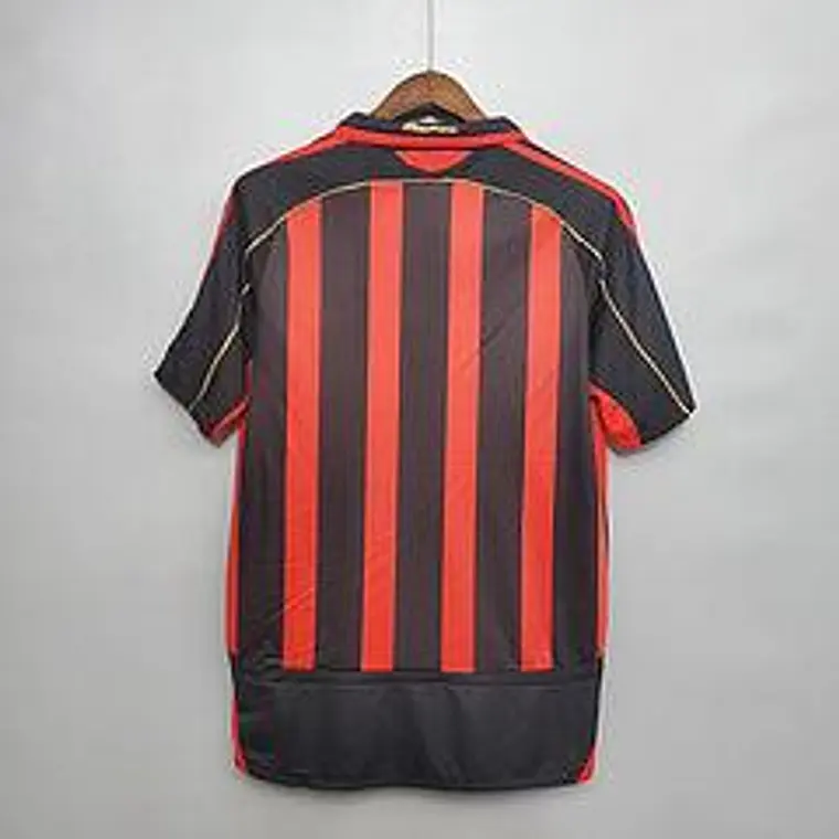 Camisa Milan Retrô 2006/2007 Vermelha e Preta - Adidas 2