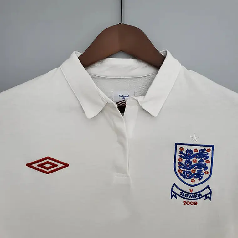 Camisa Retrô Seleção Inglaterra 2010/10 Home 2