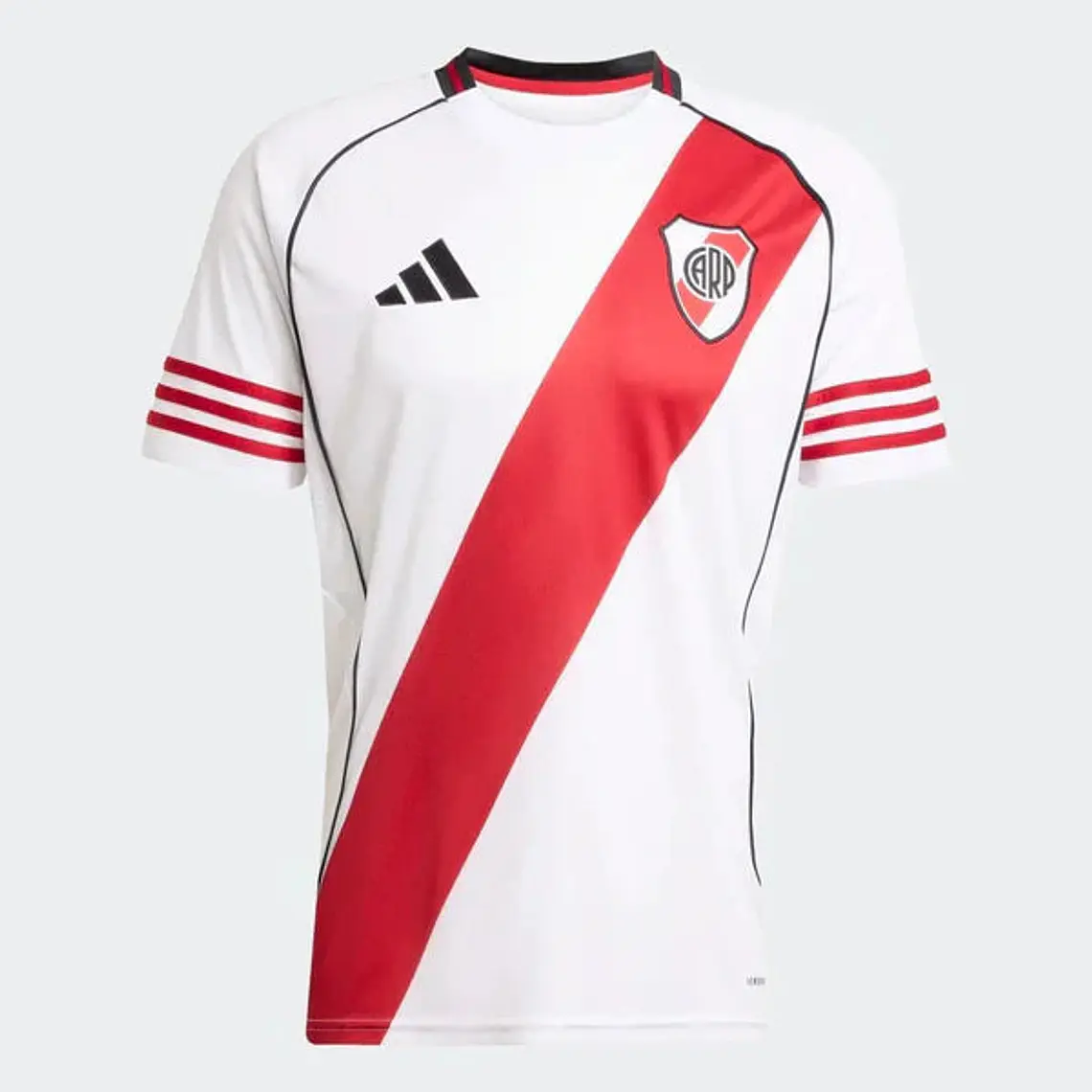 Camisa River Plate Home 25/26 s/n Torcedor Adidas Masculina - Branco 1