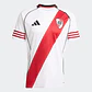 Camisa River Plate Home 25/26 s/n Torcedor Adidas Masculina - Branco - thumbnail 1