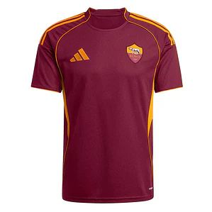Camisa Roma Home 25/26 s/n Torcedor Adidas Masculina - Bordô