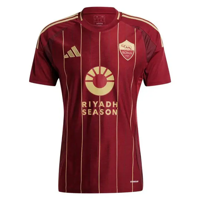Camisa Roma Titular 24/25 - Adidas Torcedor Masculina 1