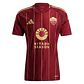 Camisa Roma Titular 24/25 - Adidas Torcedor Masculina - thumbnail 1