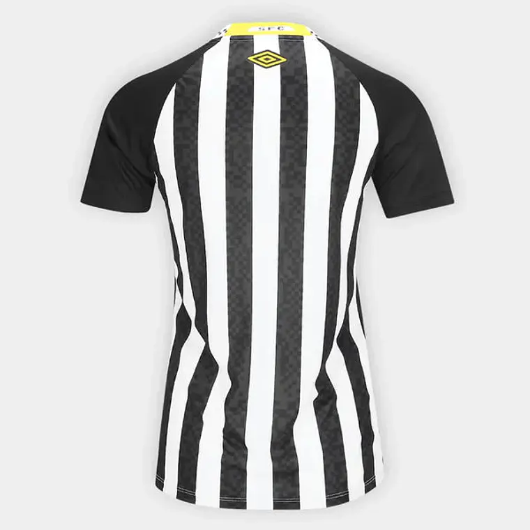 Camisa Santos II 25/26 s/n Umbro Torcedor Feminina - Preto+Branco 2