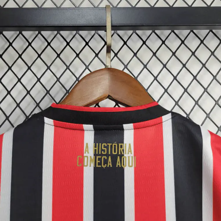 Camisa São Paulo I 24/25 New Balance - Vermelha e preta 2