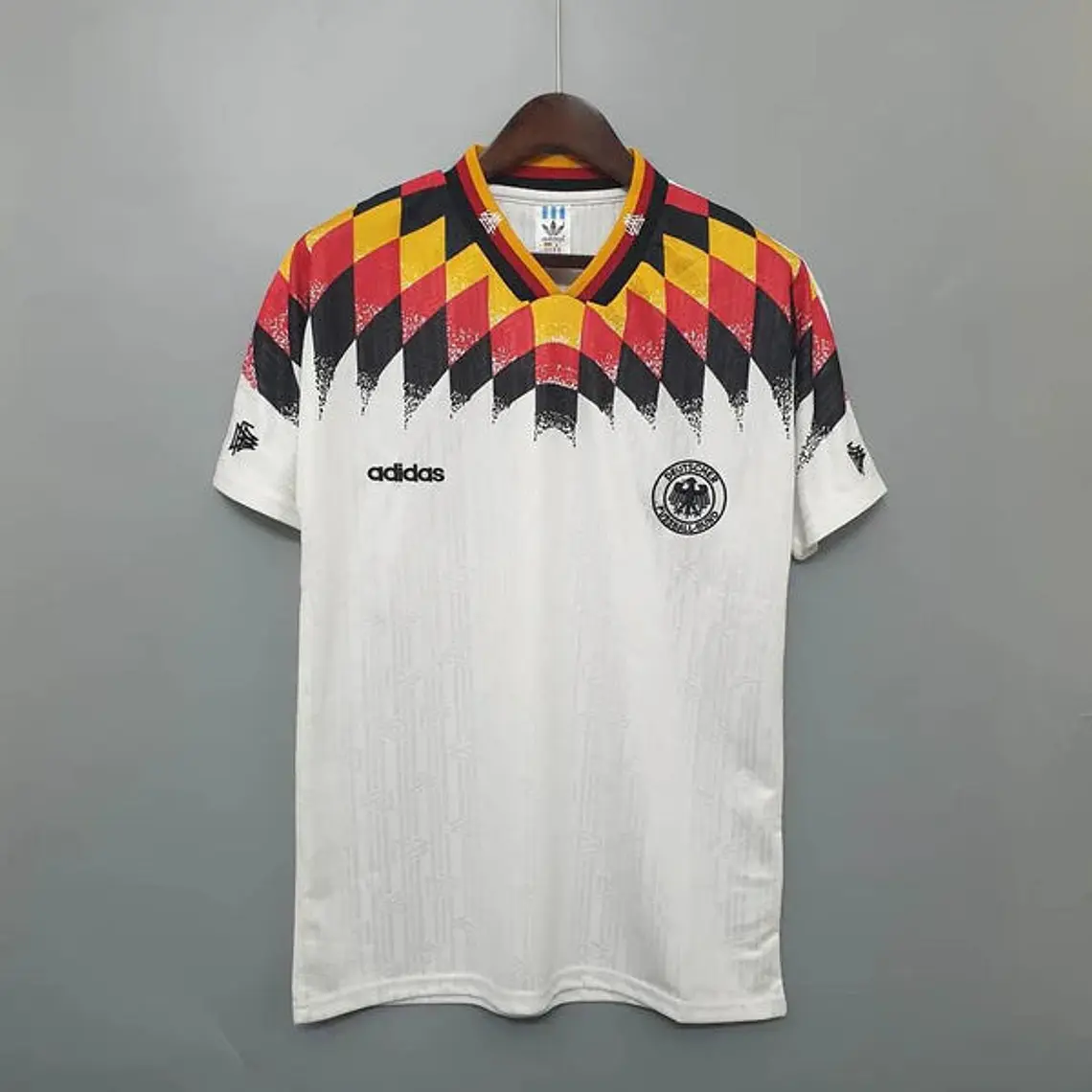 Camisa Seleção Alemanha Retrô 1994 Branca - Adidas 1