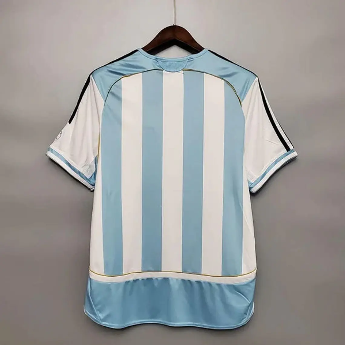 Camisa Seleção Argentina Retrô 2006 Azul e Branca- Adidas 2