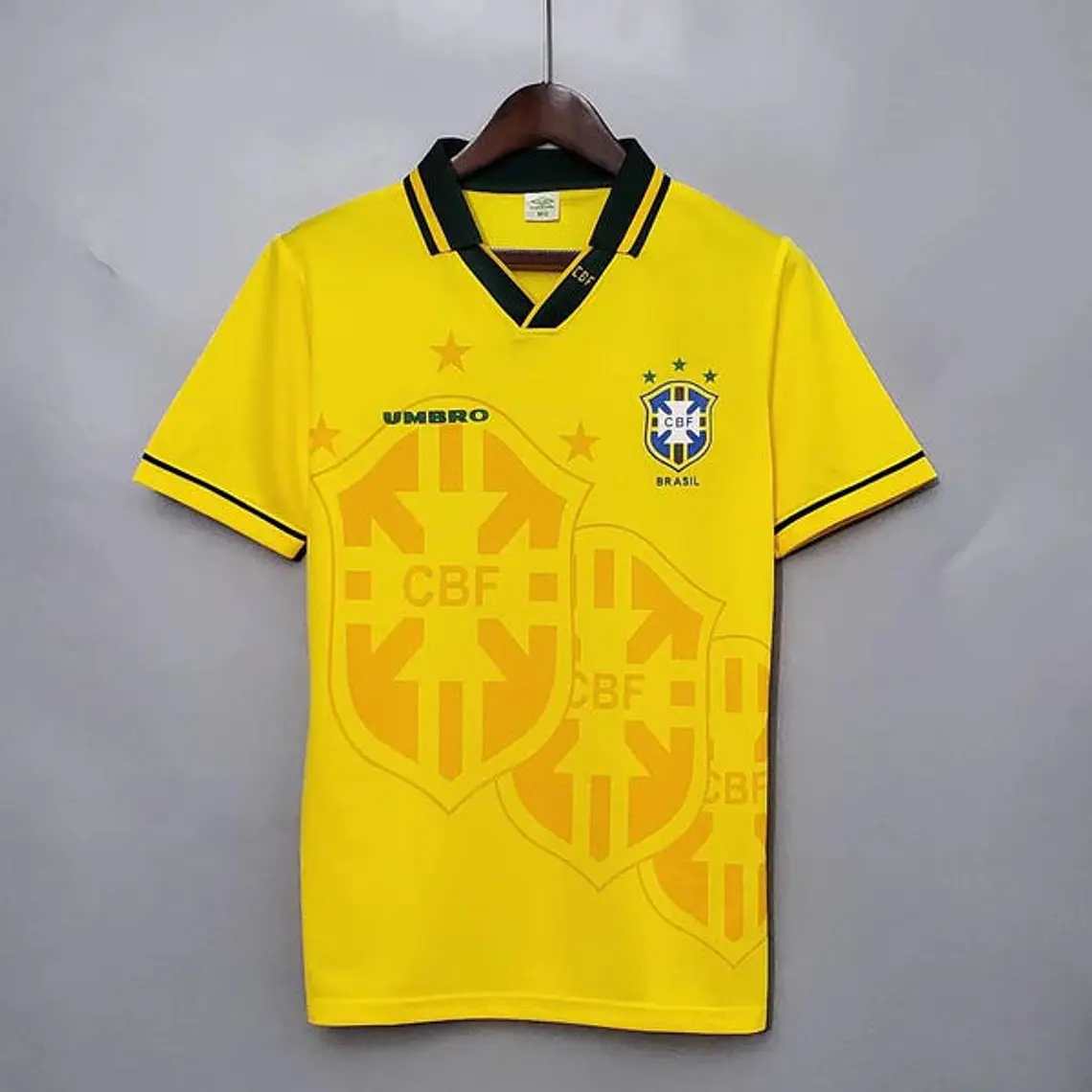 Camisa Seleção Brasileira Retrô 1993/1994 Amarela - Umbro 1