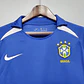 Camisa Seleção Brasileira Retrô 2002 Azul - Nike - Thumbnail 3