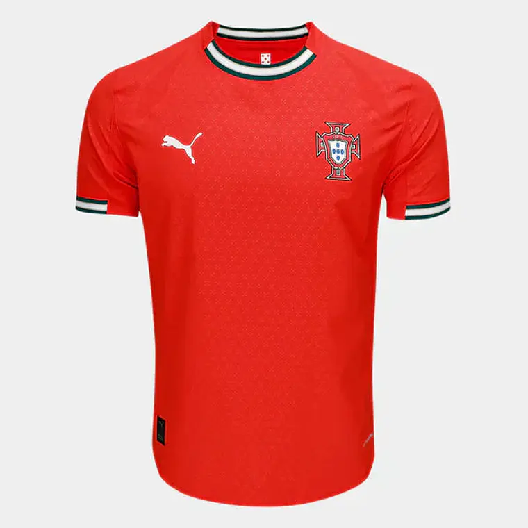 Camisa Seleção Portugal Home 25/26 s/n Puma Masculina - Vermelho 1