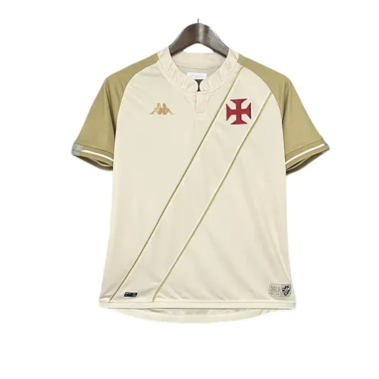 Camisa Vasco da Gama III 24/25 Feminina Torcedor - Bege 1