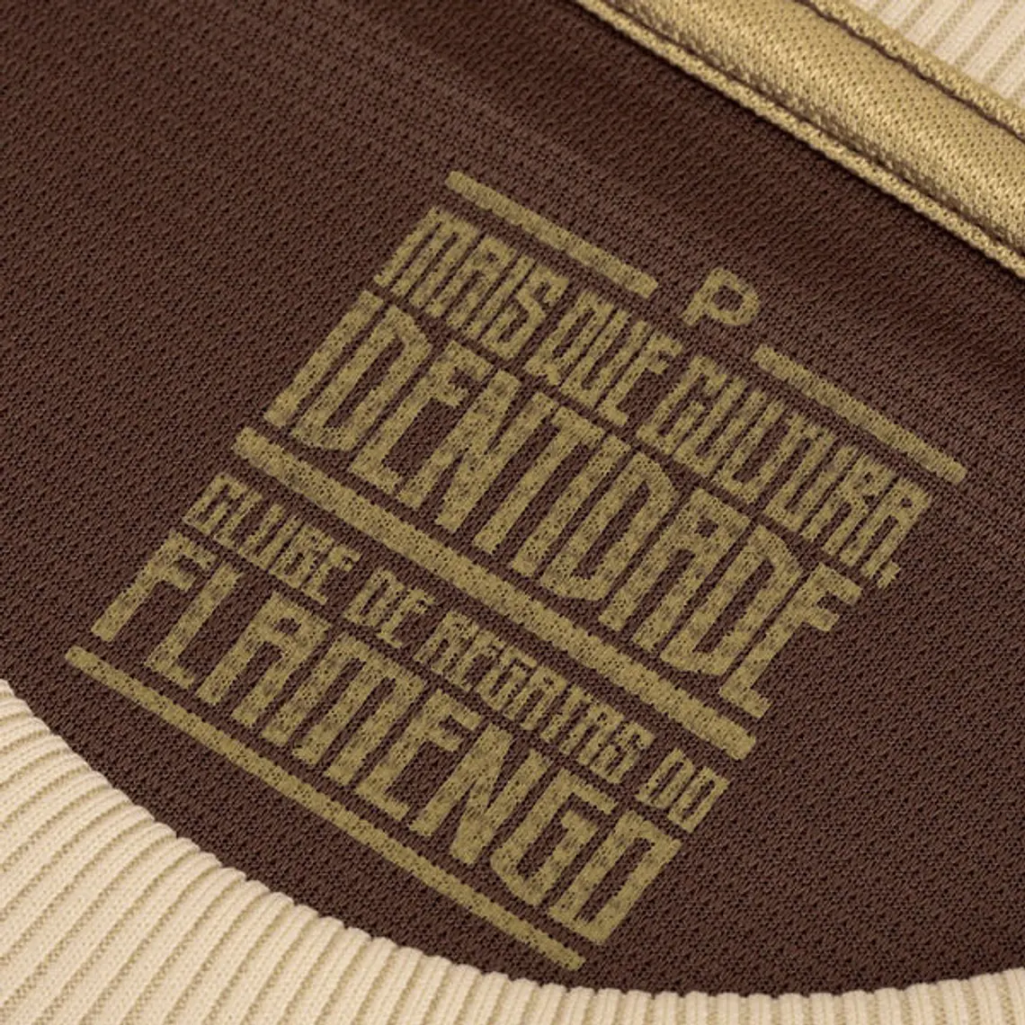 Camisa Flamengo Identidade 24/25 Masculina- Marrom 3