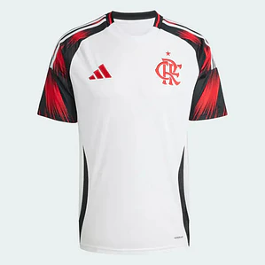 Camisa Flamengo II 25/26 Torcedor Adidas Masculina - Branco