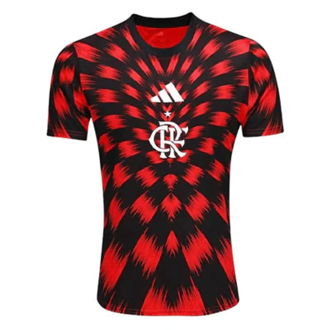 Camisa Flamengo Pré Jogo Adidas 25/26 - Lançamento 1