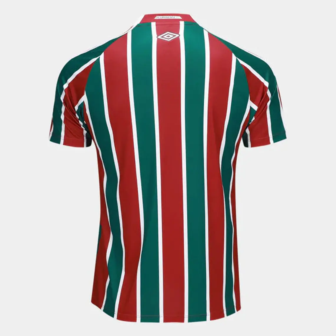 Camisa Fluminense I 25/26 s/n Torcedor Umbro Masculina - Verde+Vermelho 2