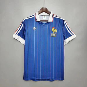 Camisa França Retrô 1982 Azul - Adidas