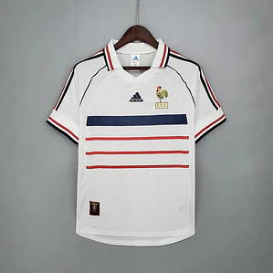 Camisa França Retrô 1998 Branca - Adidas