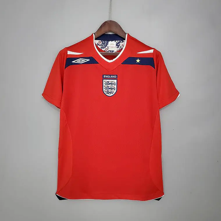 Camisa Inglaterra Retrô 2008/2009 Vermelha - Umbro 1