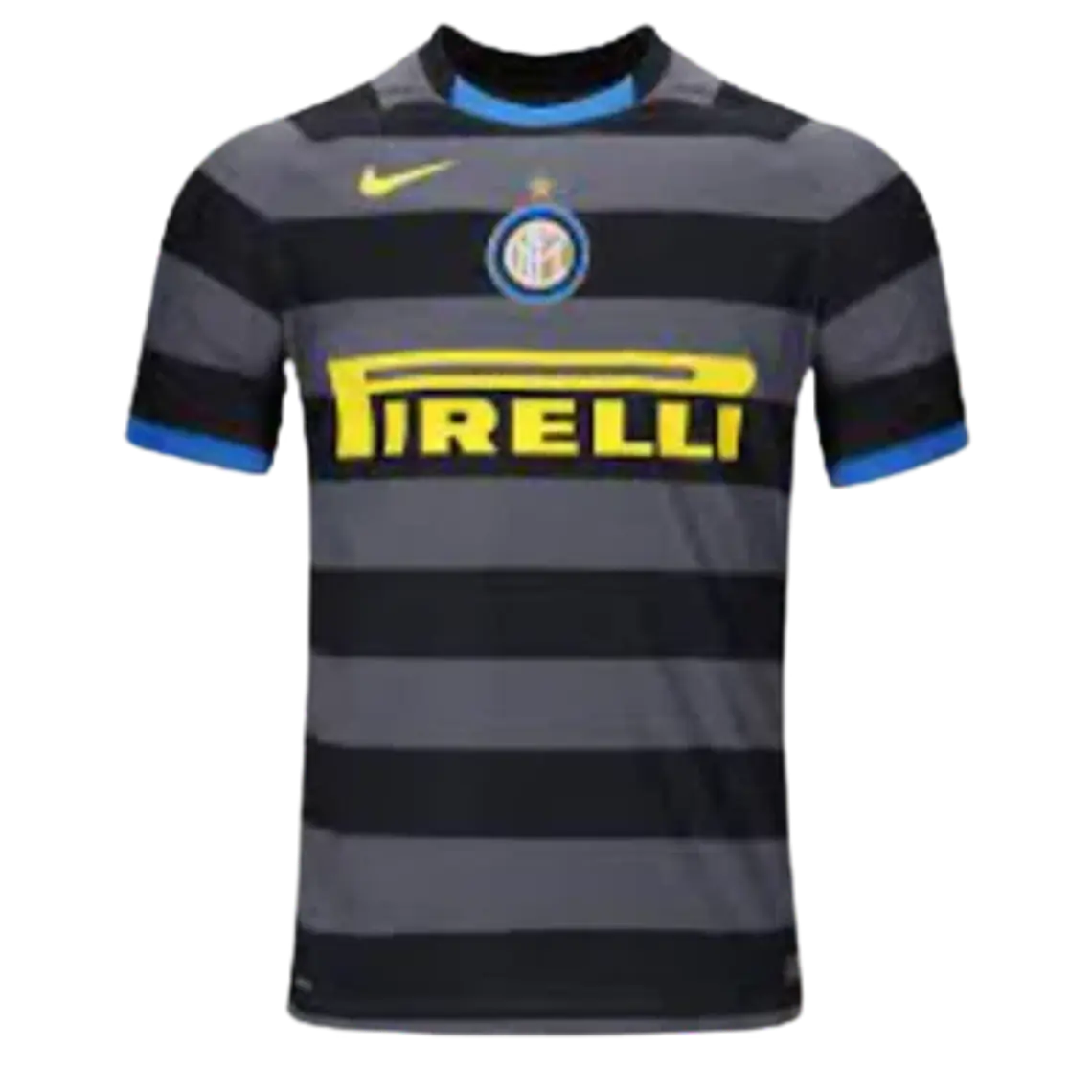 Camisa Inter de Milão Retro 2020/21 III Preta e Cinza Nike 1