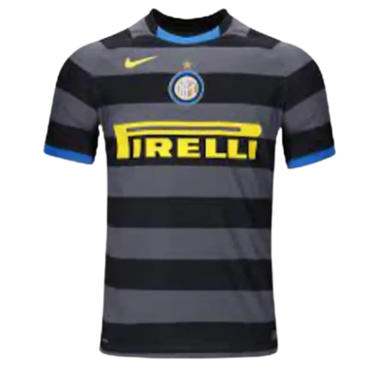 Camisa Inter de Milão Retro 2020/21 III Preta e Cinza Nike 1