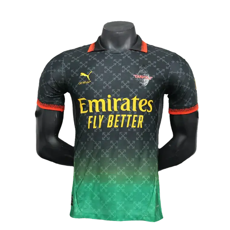 Camisa AC Milan 25/26 Edição Comemorativa - Preto - Versão Jogador 1