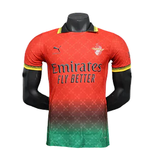 Camisa AC Milan 25/26 Edição Comemorativa - Vermelho - Versão Jogador