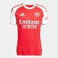 Camisa Arsenal Home 25/26 s/n Torcedor Adidas Masculino - Vermelho - Thumbnail 1